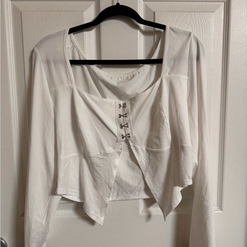 Stylish White Women's Top